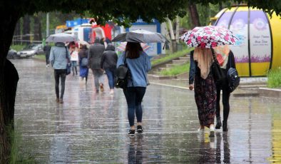 10 şehir için alarm verildi! Sıcaklıklar azalacak: Şiddetli yağış ve fırtına olacak